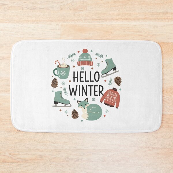 Item preview,  hello winter t-shirt  designed and sold by TheHappyHaul.