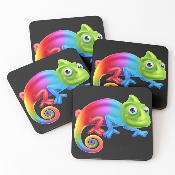 Item preview, Funny Rainbow Chameleon  designed and sold by cgroenewald.