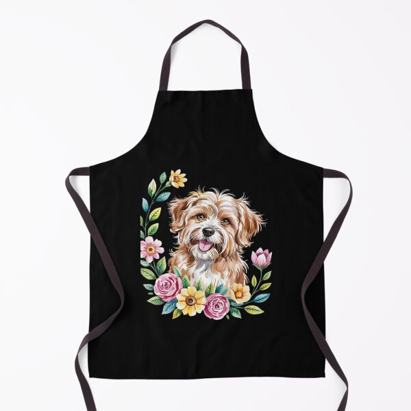 Item preview, Cockapoo Floral Dog  designed and sold by PowAcademy.
