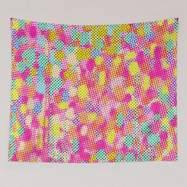 Item preview, Retro Revival Colorful Dots Pattern designed and sold by Petra Lang.