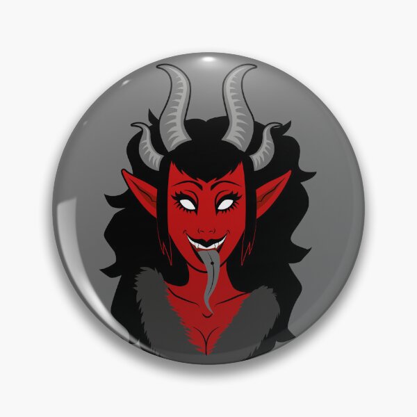 Item preview, Lady Krampus - V2 - Grey background designed and sold by L'Atelier de Milu.