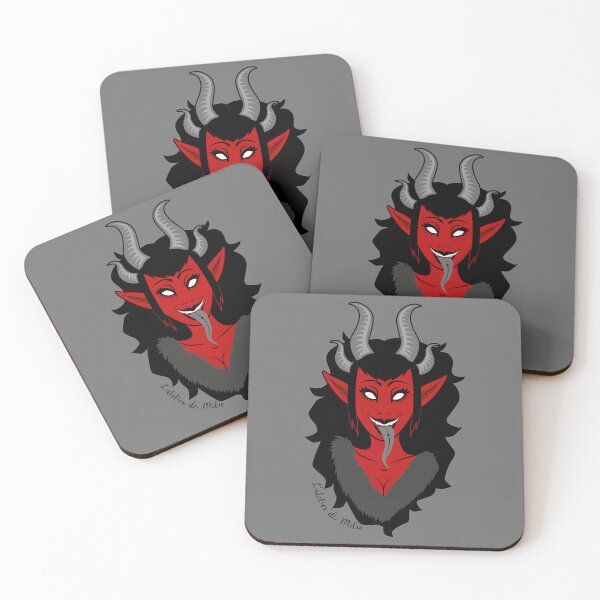 Item preview, Lady Krampus - V2 - Grey background designed and sold by L'Atelier de Milu.
