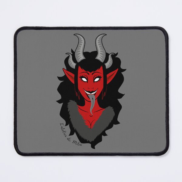 Item preview, Lady Krampus - V2 - Grey background designed and sold by L'Atelier de Milu.