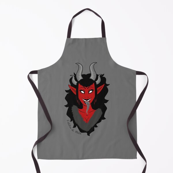 Item preview, Lady Krampus - V2 - Grey background designed and sold by L'Atelier de Milu.