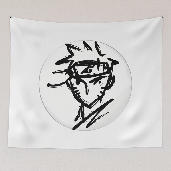 Item preview, Bold Ink Ninja Mask Sketch – Dynamic Line Art designed and sold by DesignArtist.ia.