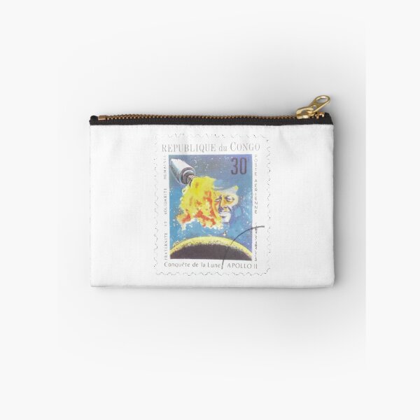Item preview, Republique Du Congo Rocket Vintage Postage Stamp designed and sold by red-amber65.