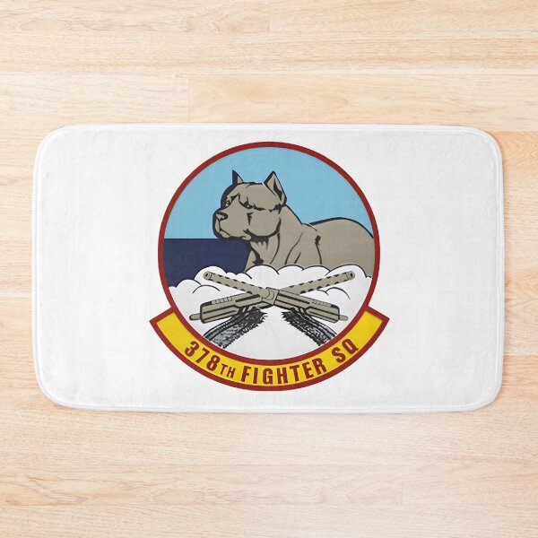 Item preview, 378th Fighter Squadron Patch (Dog/Machine Guns) designed and sold by CharlieDesings.