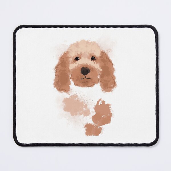 Item preview, Cockapoo dog portrait designed and sold by Katie Batchelor.