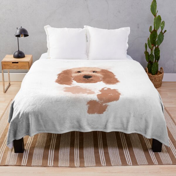 Item preview, Cockapoo dog portrait designed and sold by Katie Batchelor.