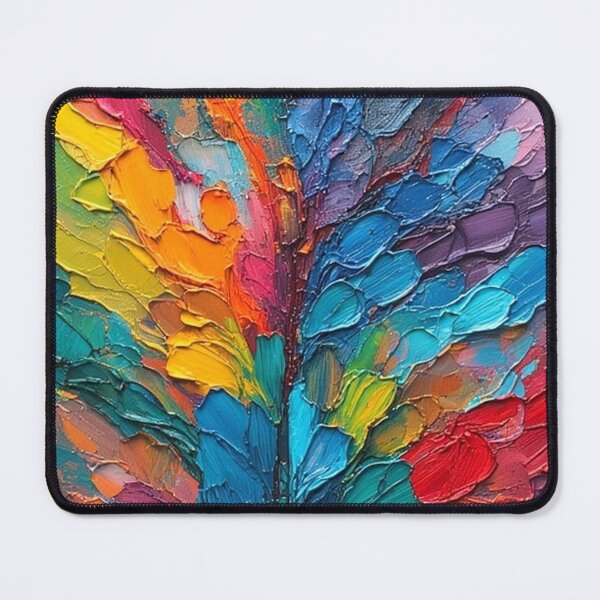 Item preview, Colorful floral pattern designed and sold by blackwhiteblue.