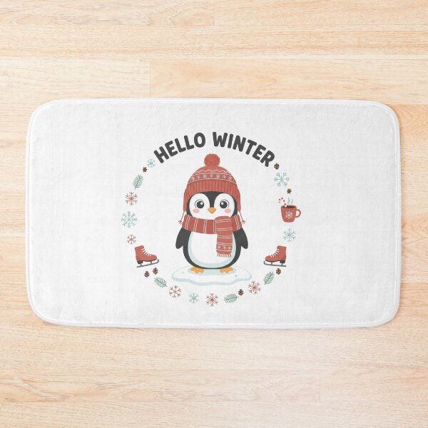 Item preview,  hello winter t-shirt  designed and sold by TheHappyHaul.