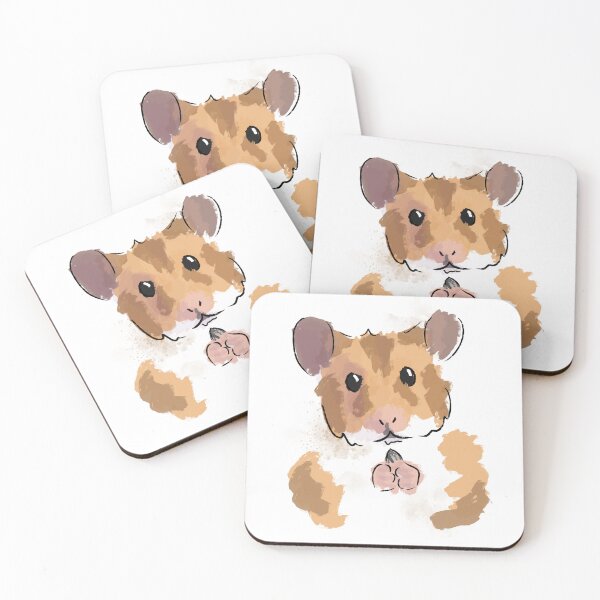 Item preview, Hamster portrait designed and sold by Katie Batchelor.