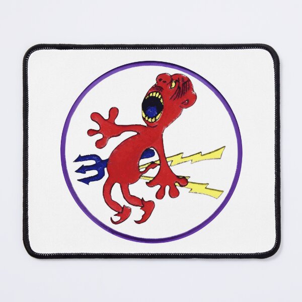 Item preview, 384th Fighter Squadron Screaming Red Devil Insignia designed and sold by CharlieDesings.