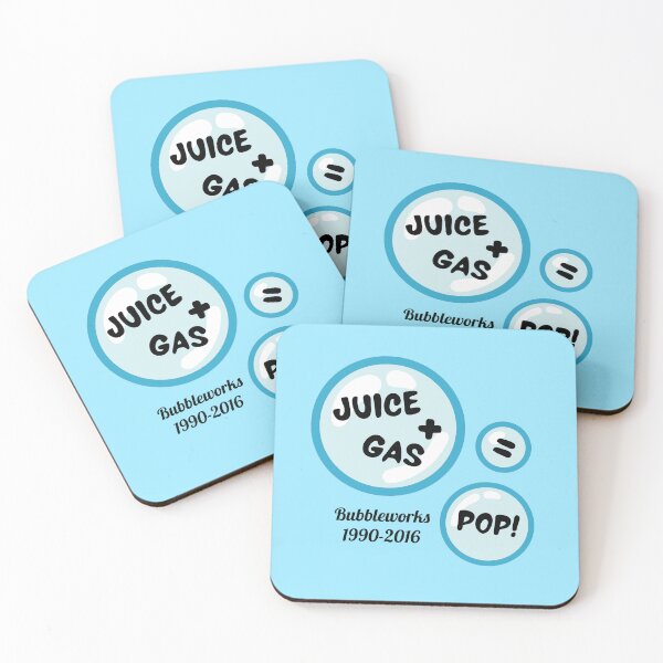 Item preview, Bubbleworks - Jugo + gas = Pop designed and sold by Humanbean20617.