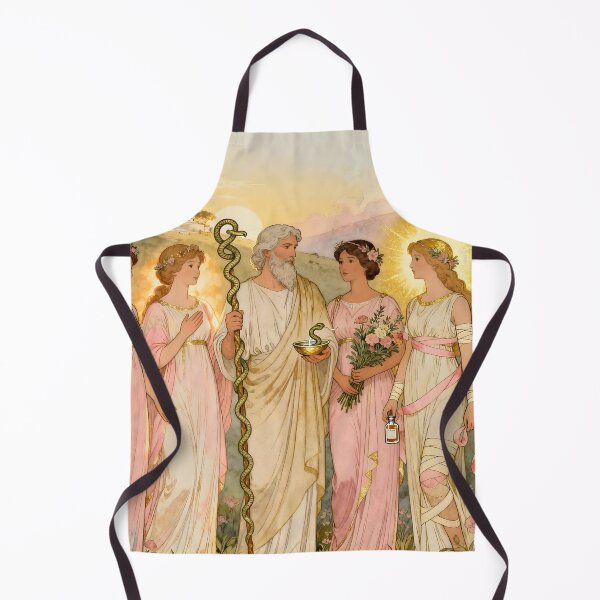 Item preview, Asclepius & Epione – Divine Healers of Ancient Greece designed and sold by SoniaSarkali.