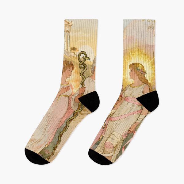 Item preview, Asclepius & Epione – Divine Healers of Ancient Greece designed and sold by SoniaSarkali.