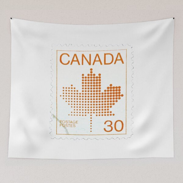 Item preview, Canadian Canada Red Maple Leaf Vintage Postage Stamp designed and sold by red-amber65.