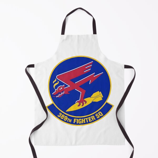Item preview, 389th Fighter Squadron Emblem: Flying Demon Dropping Bomb designed and sold by CharlieDesings.