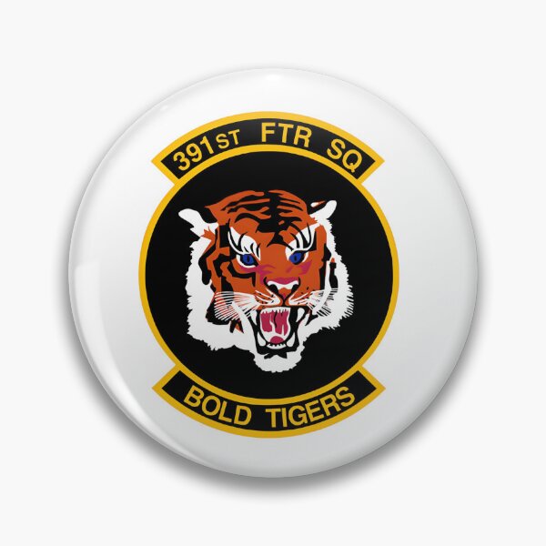 Item preview, 391st Fighter Squadron "Bold Tigers" Roaring Tiger Emblem designed and sold by CharlieDesings.