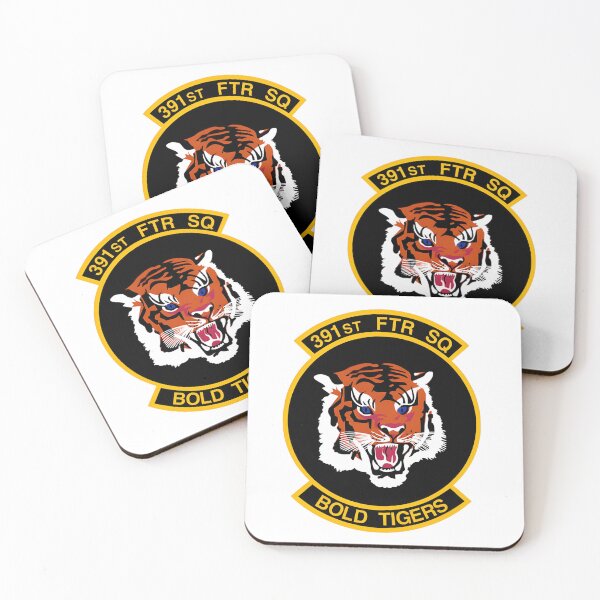 Item preview, 391st Fighter Squadron "Bold Tigers" Roaring Tiger Emblem designed and sold by CharlieDesings.
