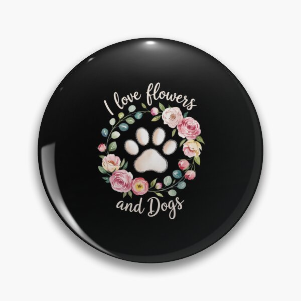Item preview, Cute Florist Flowers And Dogs Floral  designed and sold by MythWoot.