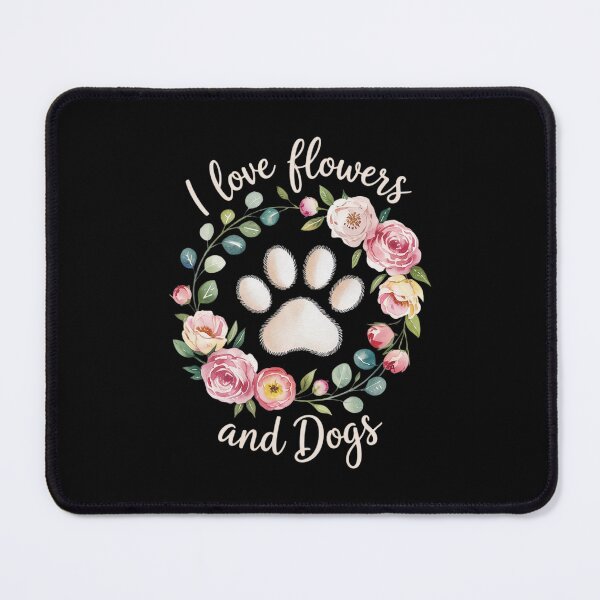 Item preview, Cute Florist Flowers And Dogs Floral designed and sold by MythWoot.