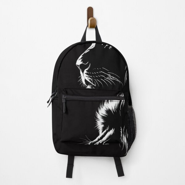 Item preview, Majestic Lion Profile - Bold Black and White Art designed and sold by Kruti Collection.