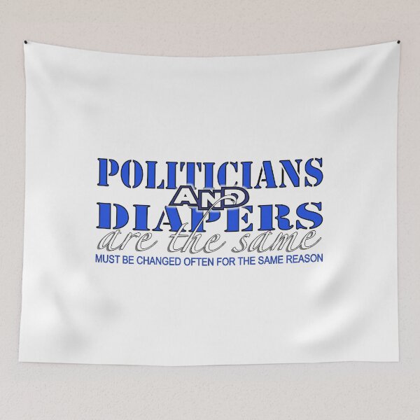 Item preview, Politicians and Diapers designed and sold by ainecreative.