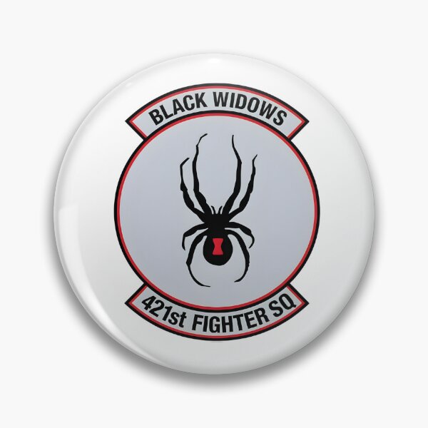 Item preview, 421st Fighter Squadron "Black Widows" Spider Emblem designed and sold by CharlieDesings.