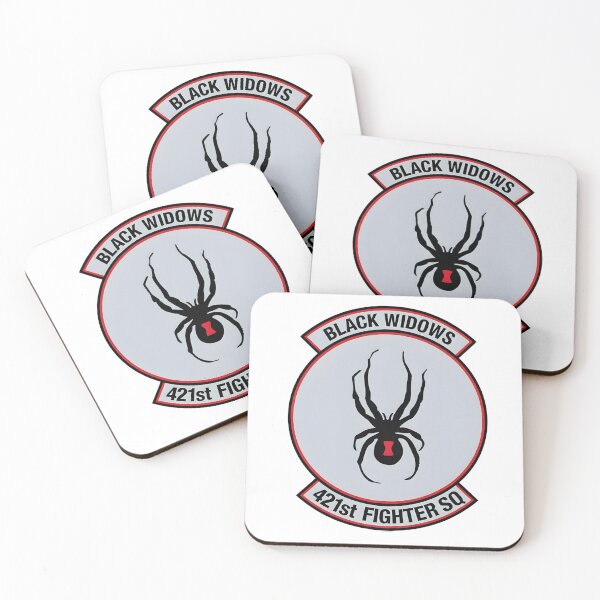 Item preview, 421st Fighter Squadron "Black Widows" Spider Emblem designed and sold by CharlieDesings.