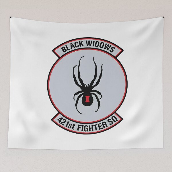 Item preview, 421st Fighter Squadron "Black Widows" Spider Emblem designed and sold by CharlieDesings.