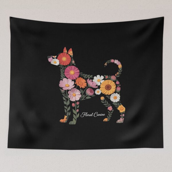 Item preview, Dachshund Flower Cute Doxie Wiener Dog Floral Girls  designed and sold by PowAcademy.