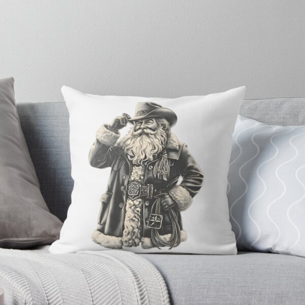 Item preview, Vintage Retro Santa Christmas Cowboy Santa  designed and sold by Thread&Fable.