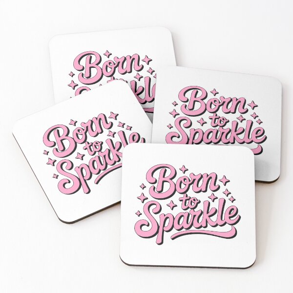 Item preview, Born To Sparkle! Pink Girlie designed and sold by PMCreative.