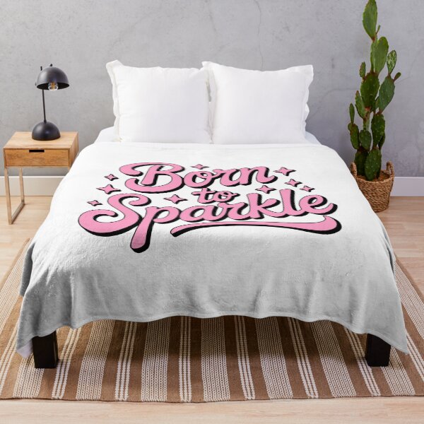 Item preview, Born To Sparkle! Pink Girlie designed and sold by PMCreative.