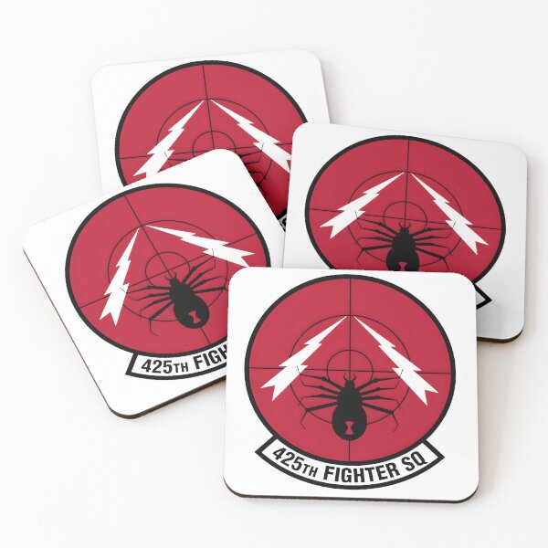 Item preview, 425th Fighter Squadron Spider and Lightning Target Emblem designed and sold by CharlieDesings.