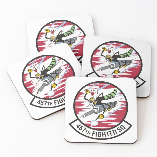 Item preview, 457th Fighter Squadron Mosquito with Machine Gun Emblem designed and sold by CharlieDesings.