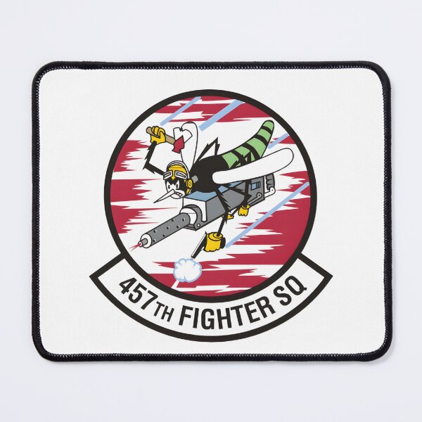 Item preview, 457th Fighter Squadron Mosquito with Machine Gun Emblem designed and sold by CharlieDesings.