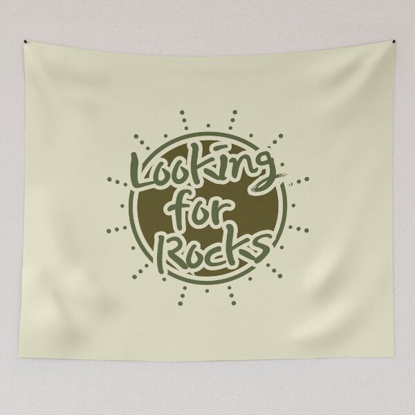 Item preview, Looking for Rocks - Cute Design for Geologists and Rockhounds  designed and sold by tumbleweedphoto.