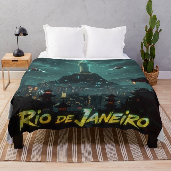 Item preview, Cyberpunk Rio de Janeiro designed and sold by DreamistStore.