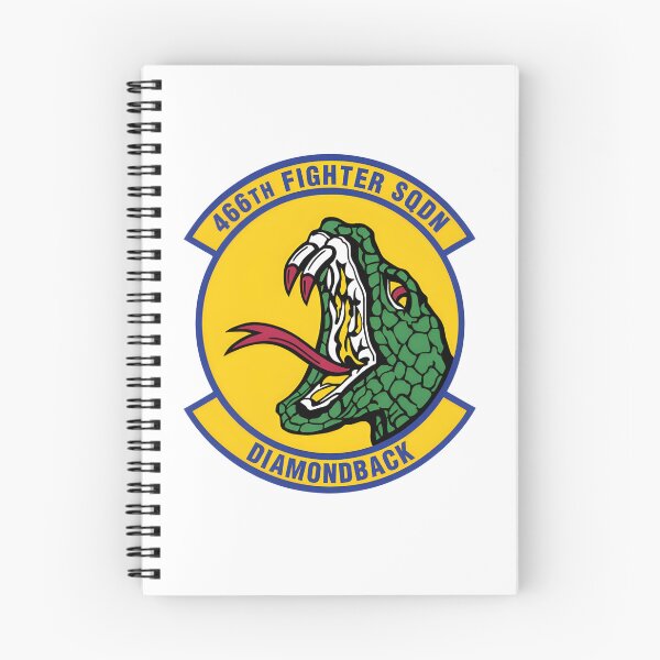 Item preview, 466th Fighter Squadron "Diamondback" Striking Snake Emblem designed and sold by CharlieDesings.