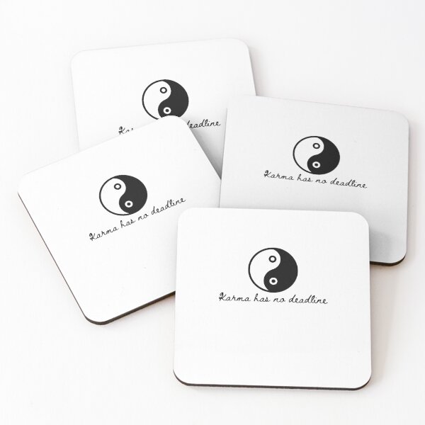 Item preview, Karma Has No Deadline - Spiritual Yoga & Vintage Quote designed and sold by KarmaKulture.