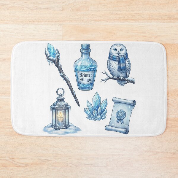 Item preview, Winter Fantasy Magic Sticker Pack - RPG & Wizardry designed and sold by BKPrintDesing.