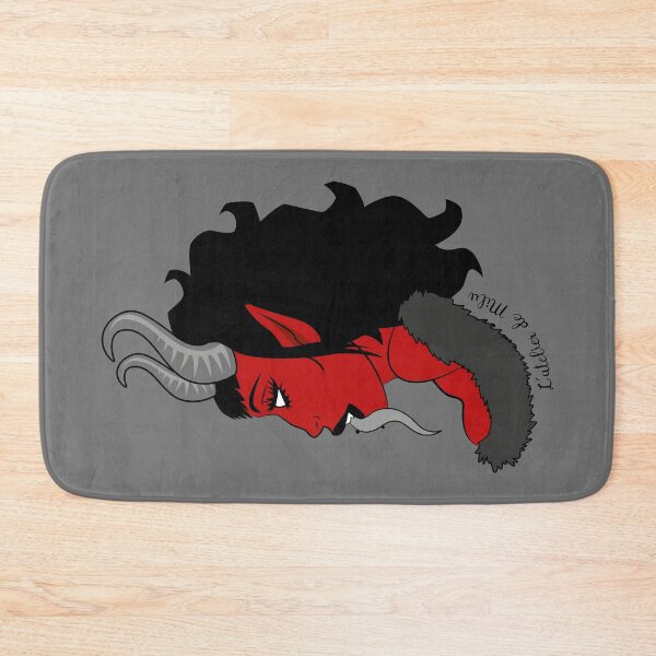 Item preview, She Krampus - V2 - Grey background designed and sold by L'Atelier de Milu.
