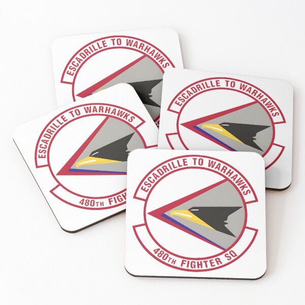 Item preview, 480th Fighter Squadron "Warhawks" Eagle Head Emblem designed and sold by CharlieDesings.