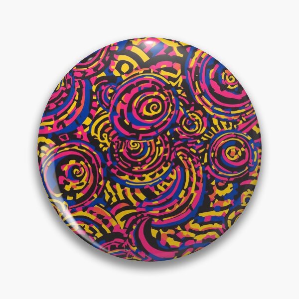 Item preview, Sunny Hues: Blue, Yellow & Black Summer Print designed and sold by Cuteenhle.