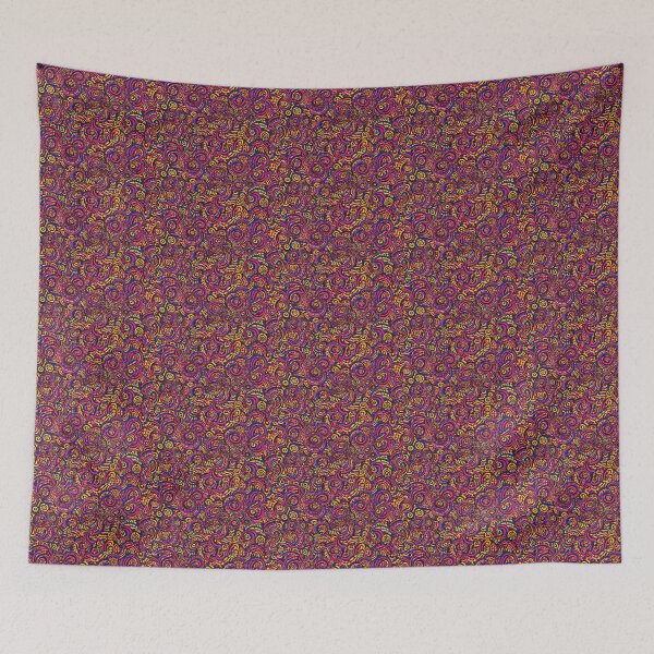 Item preview, Sunny Hues: Blue, Yellow & Black Summer Print designed and sold by Cuteenhle.