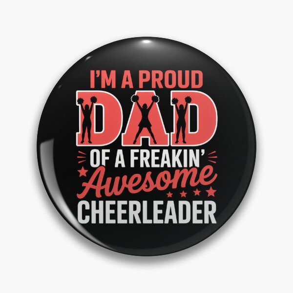 Item preview, Cheer Cheerleading Dad Father Joke designed and sold by cosmicncozyS.