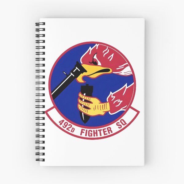 Item preview, 492d Fighter Squadron Bird Holding Bomb Emblem designed and sold by CharlieDesings.