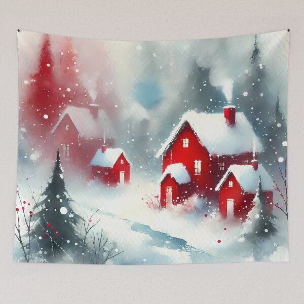 Item preview, Winter Snowy Day designed and sold by Visual Nomad Club.